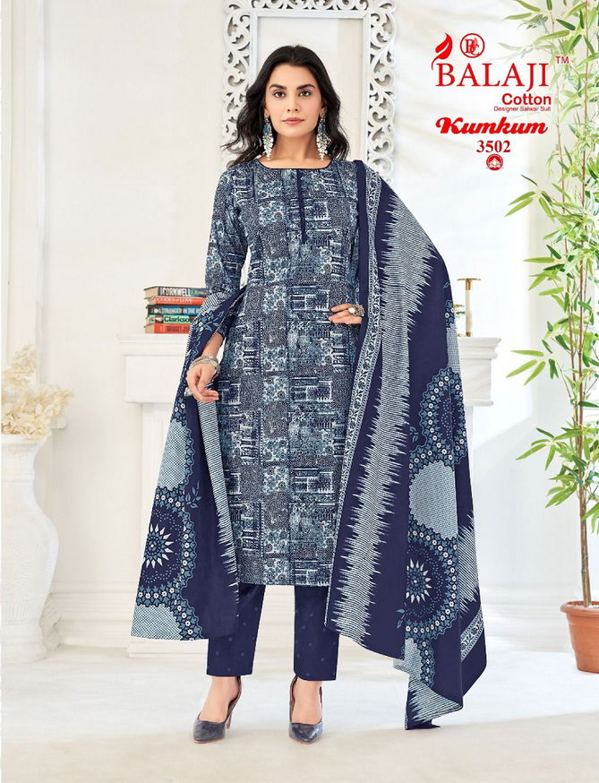 Kumkum Vol 35 By Balaji Pure Cotton Dress Material Wholesale Market In Surat
